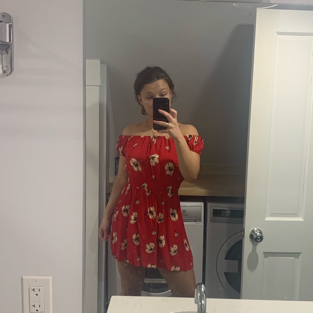 FOREVER 21 Flowered Dress